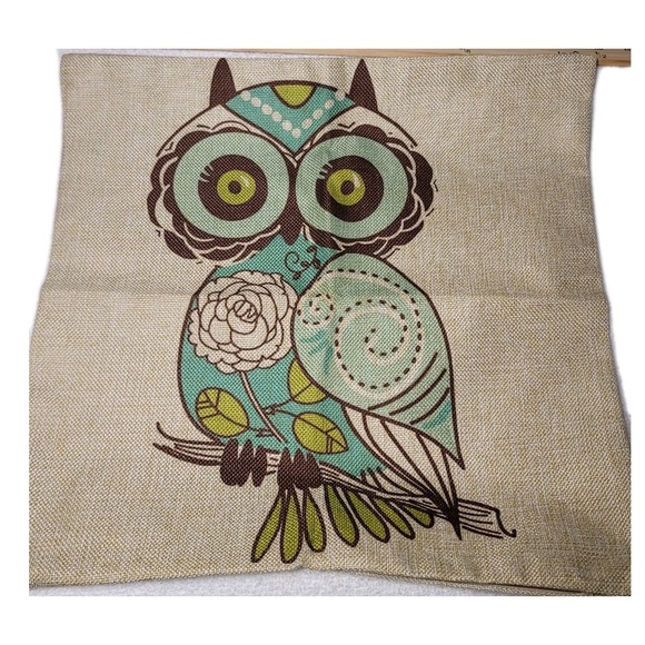 Elle Decor Other - Owl Decorative Throw Pillow Cover 17x17 Home Decor Set Of 2
